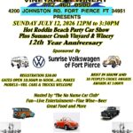 car show in fort pierce florida on july 12