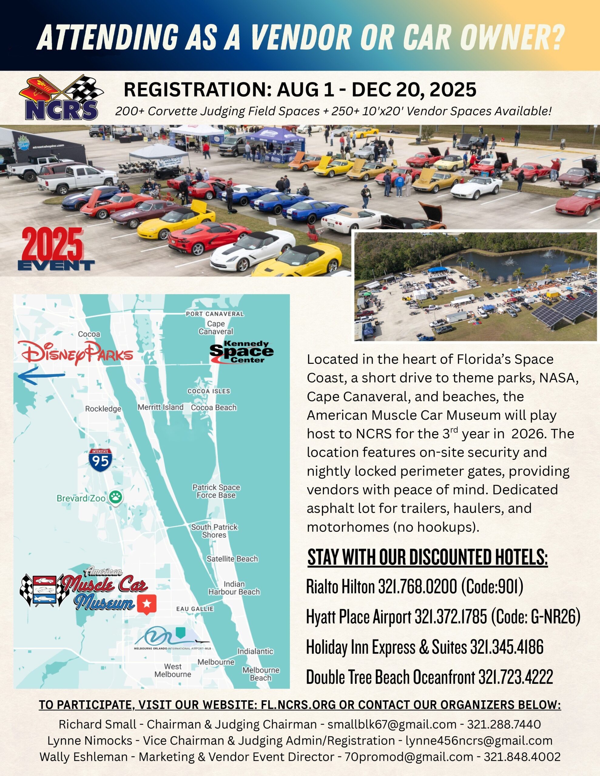 corvette show in melbourne florida on january 15-17