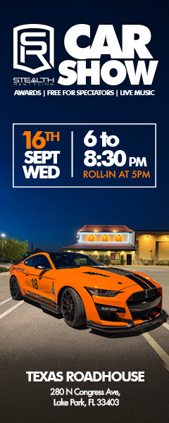 car show in lake park florida on september 16