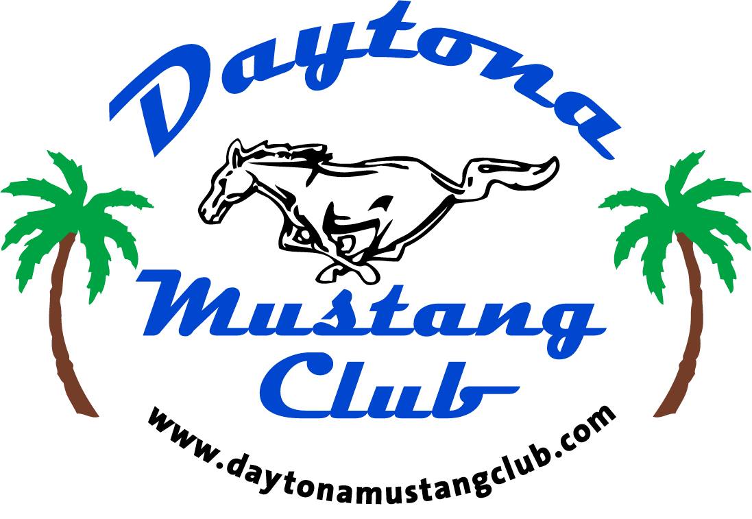 logo daytona mustang club
