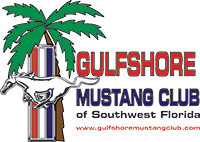 logo gulfshore mustang club