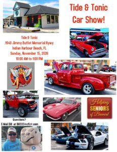 car show in indian harbour beach florida on november 15