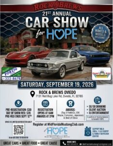 car show in oviedo florida on september 19