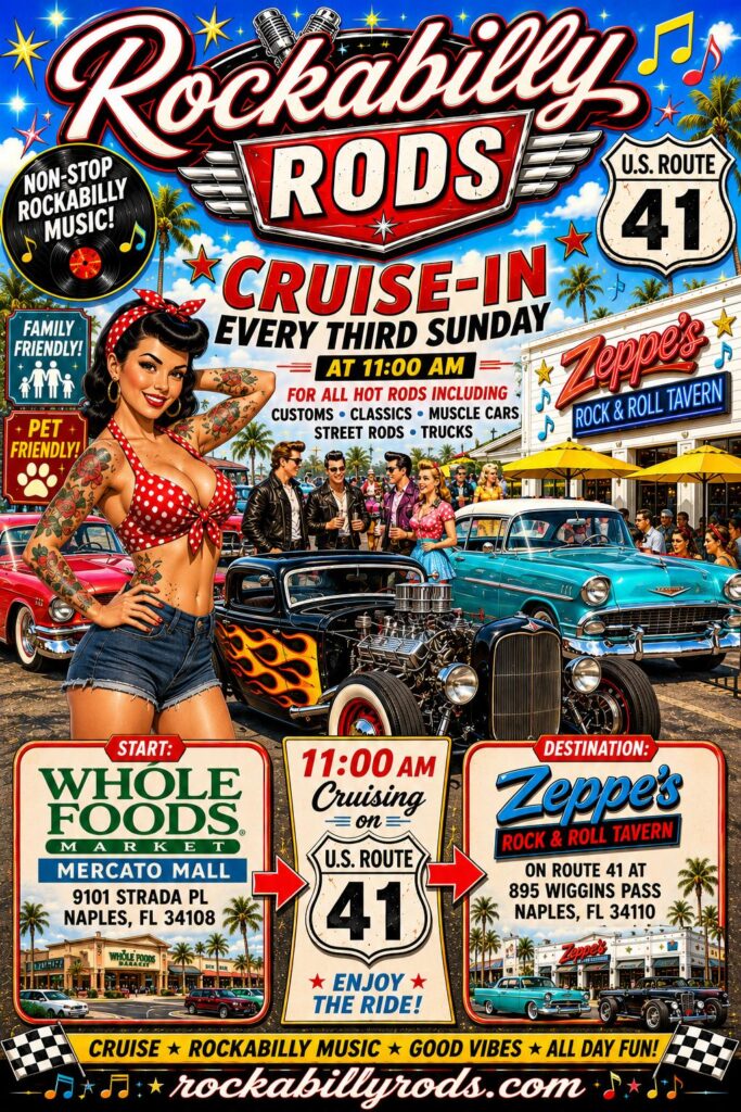 car show in naples florida on saturdays