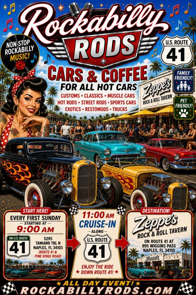 car show in naples florida on sundays