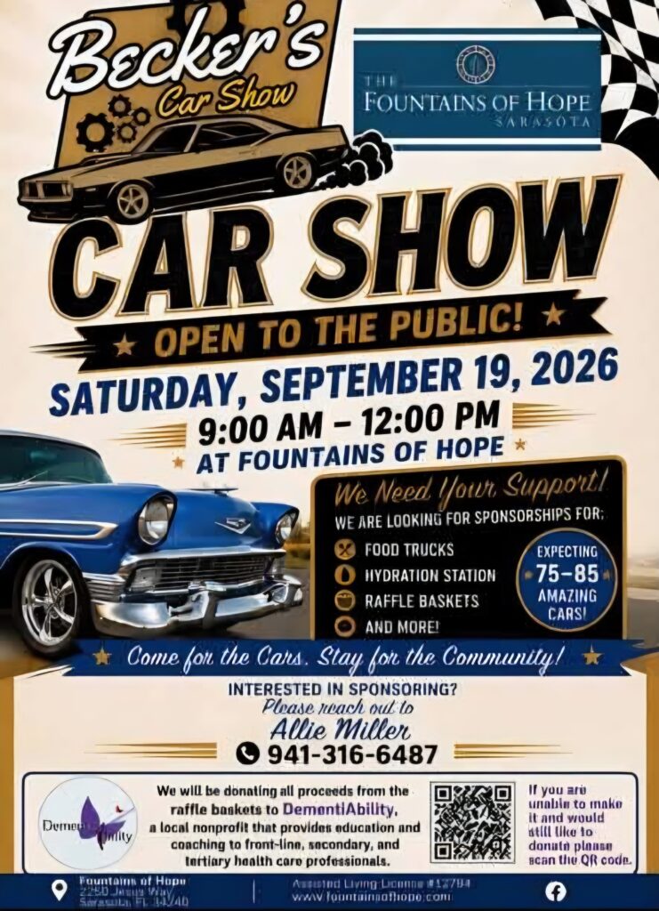car show in sarasota florida on september 19
