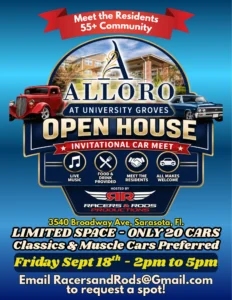 car show in sarasota florida on september 18