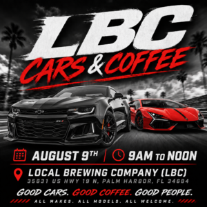car show in palm harbor florida on august 9