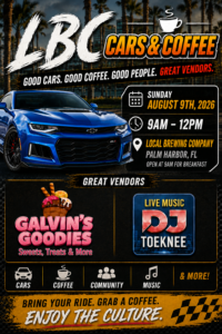 car show in palm harbor florida on august 9