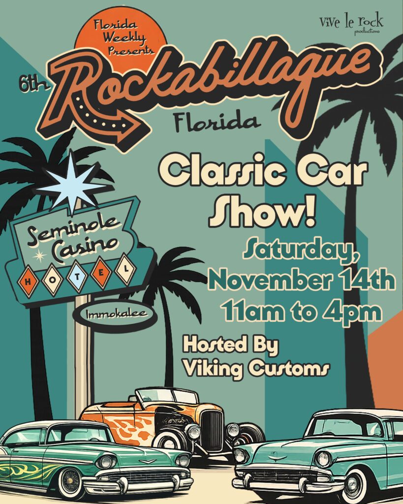 car show in immokolee florida on november 14