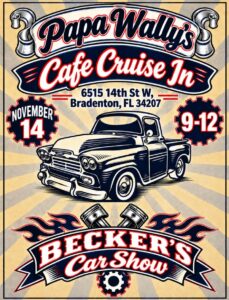 car show in bradenton florida on saturdays