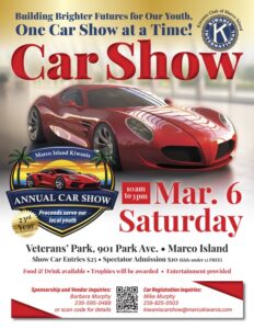 car show in marco island florida on march 6
