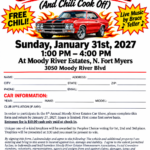 car show in north fort myers florida on january 31