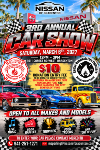 car show in bradenton florida on march 6
