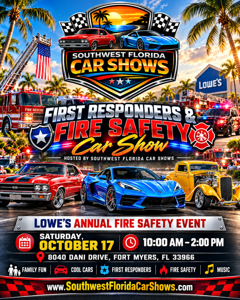 car show in fort myers florida on october 17