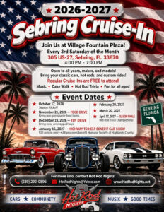 car show in sebring florida on saturday
