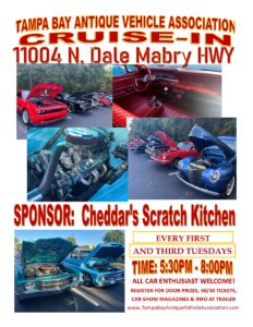 car show in tampa florida on tuesday