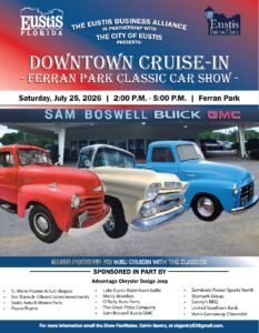 car show in eustis florida on july 25