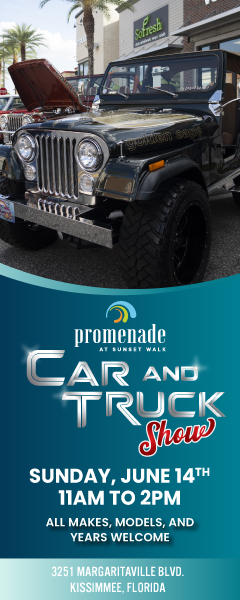 car show in kissimmee florida on june 14