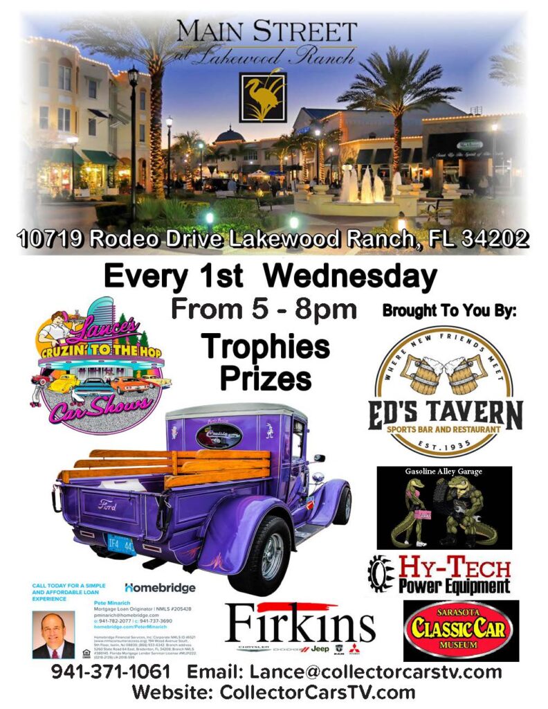 car show in lakewood ranch florida on wednesdays