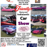 car show in indianlantic florida on may 14