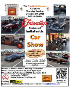 car show in indianlantic florida on october 9