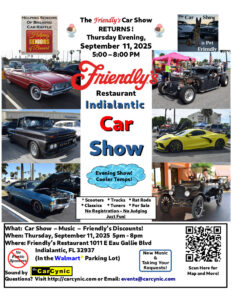 car show in indianlantic florida on september 11