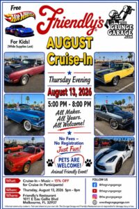 car show in indianlantic florida on august 13