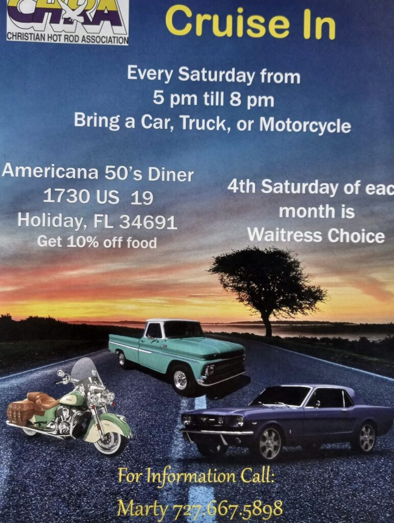 car show in holiday florida on saturdays