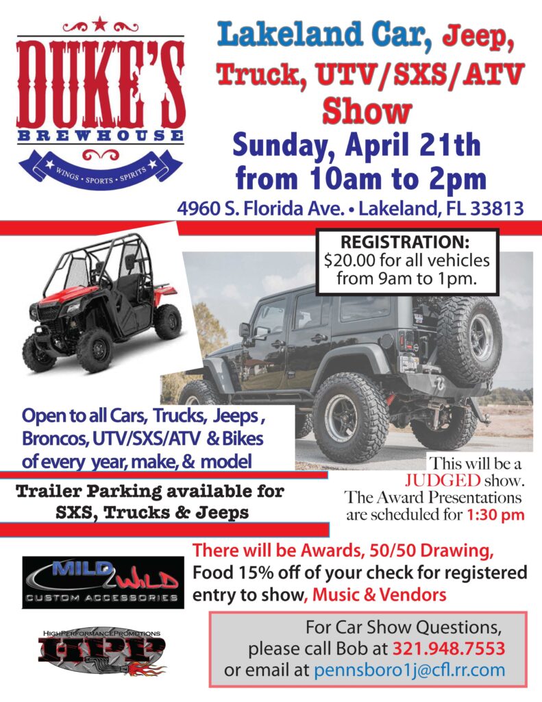 truck show in lakeland florida on april 21
