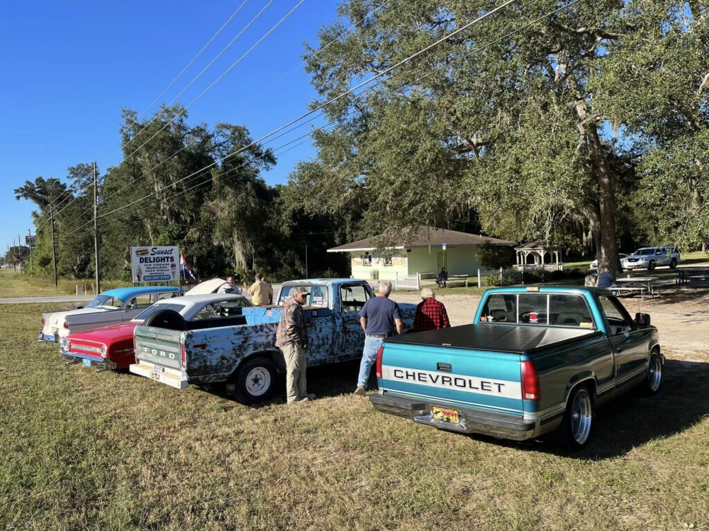 car show in summerfield florida on wednesday