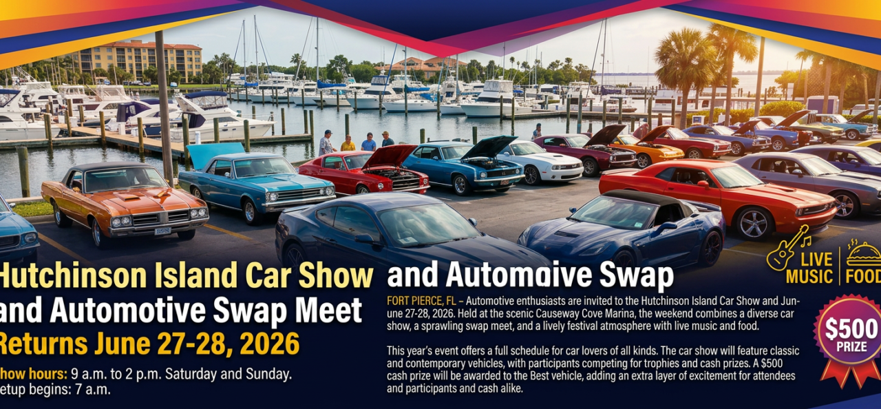 car show swap meet in fort pierce florida on june 27 28