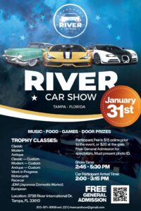 car show in tampa florida on january 31