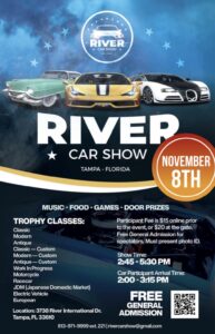 car show in tampa florida on november 8