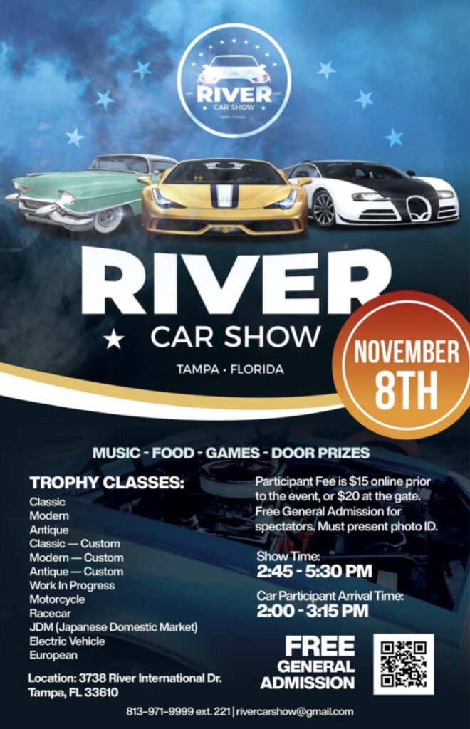 car show in tampa florida on november 8
