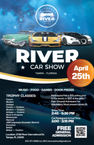 car show in tampa florida on april 25