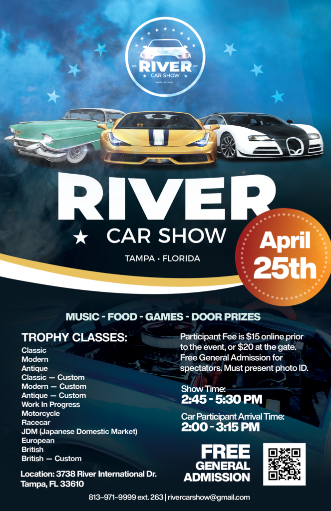 car show in tampa florida on april 25