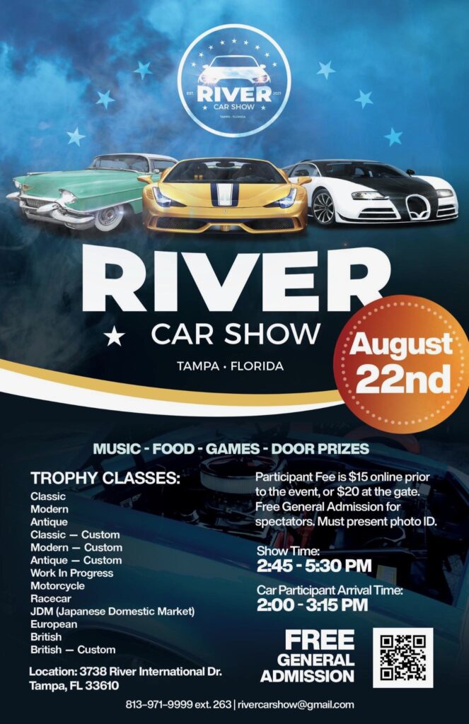 car show in tampa florida on august 22
