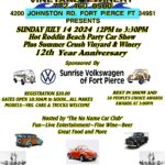 car show in fort pierce florida on july 14