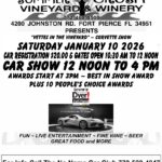 car show in fort pierce florida on january 10