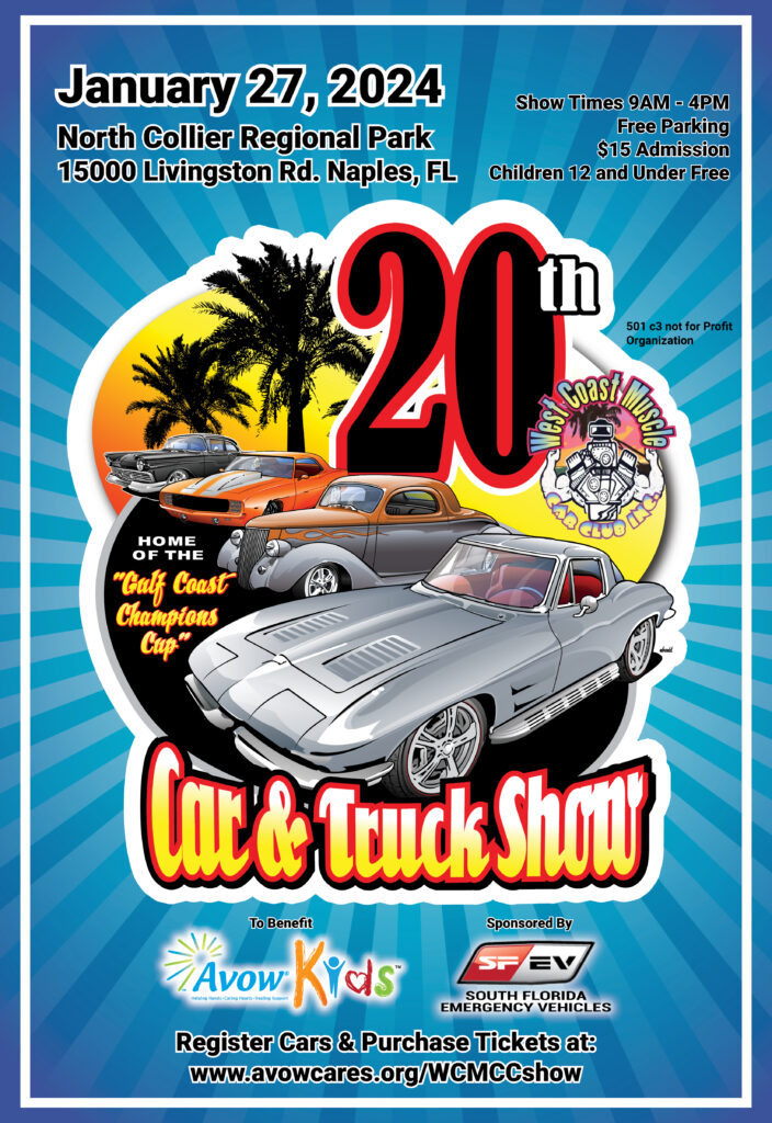 car show in naples florida on january 27
