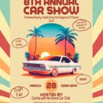 car show in jensen beach florida on march 28