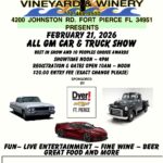 car show in fort pierce florida on february 21