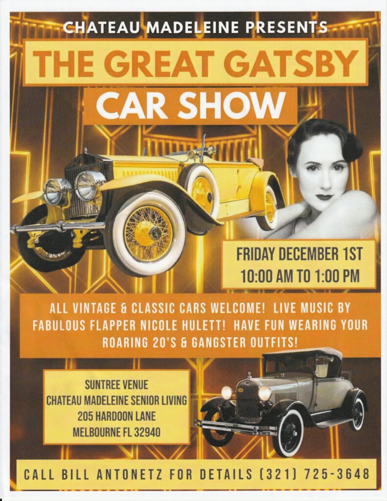car show in melbourne florida on december 1