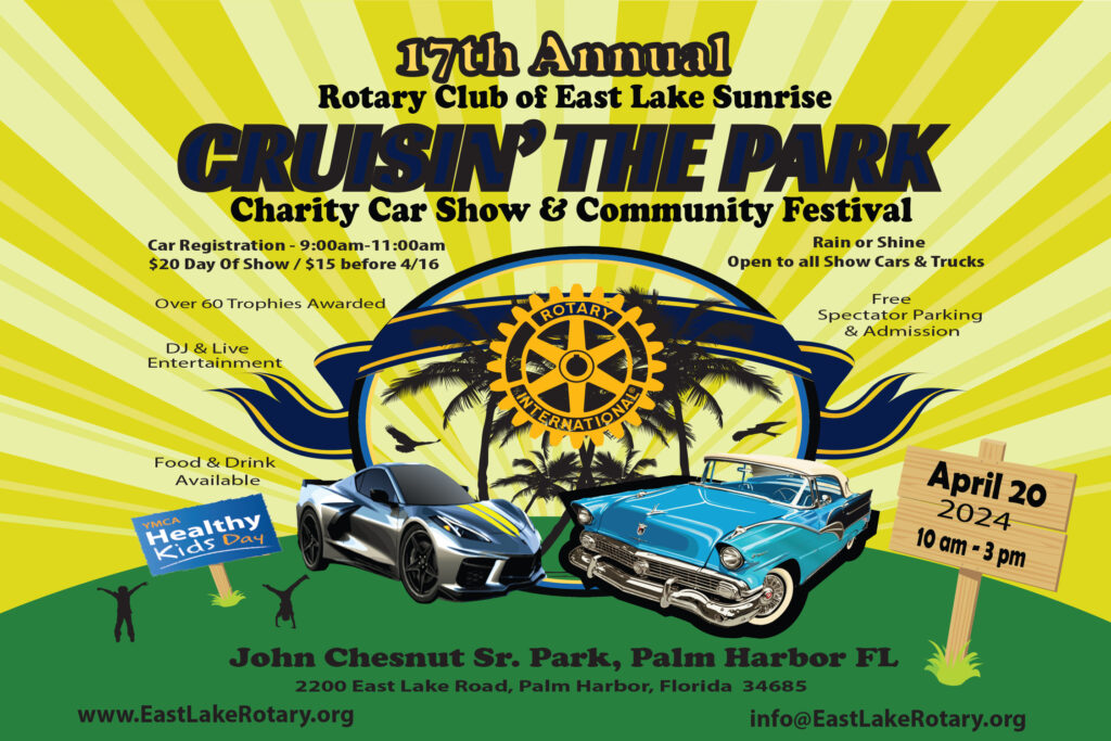 car show in palm harbor florida on april 20