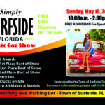 car show in surfside florida on may 19