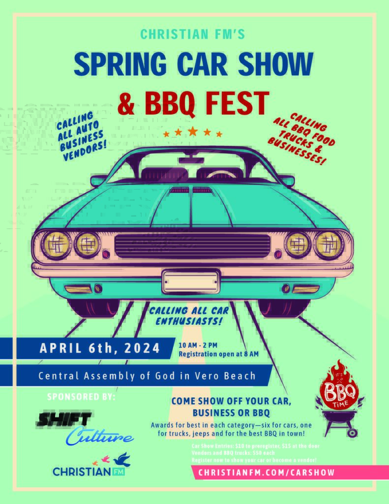 car show in vero beach florida on april 6