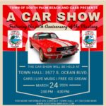 car show in south palm beach florida on march 24