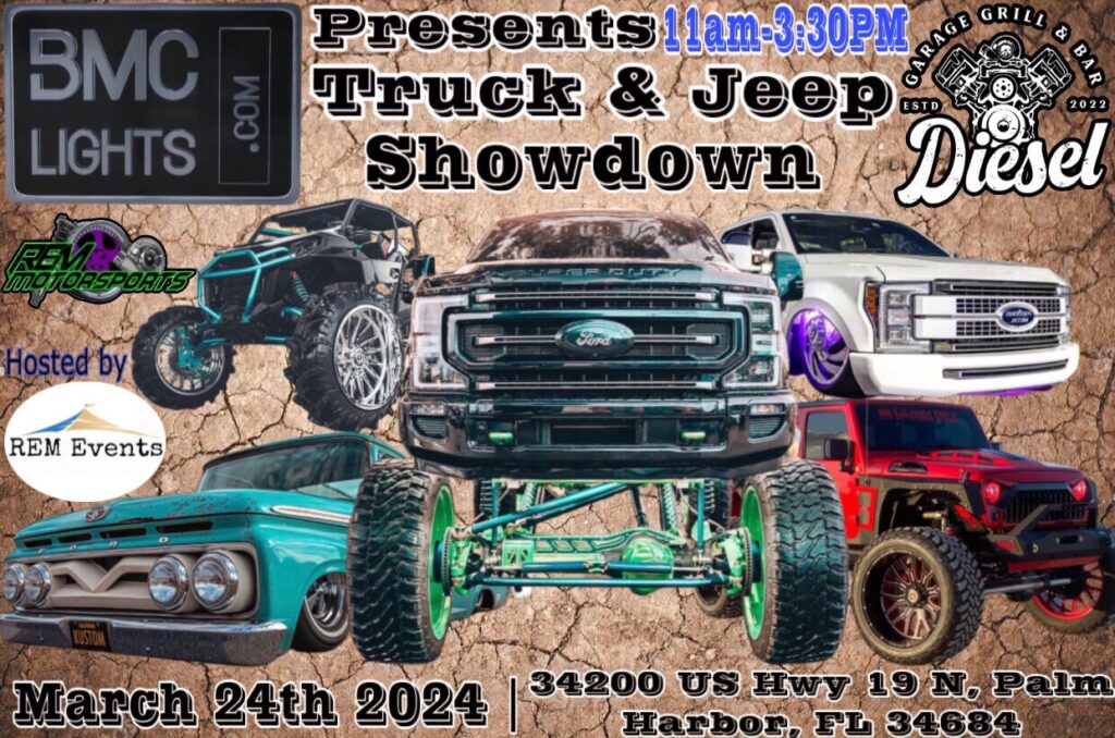 car show in palm harbor florida on march 24