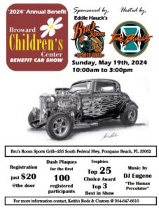 car show in pompano beach florida on may 19